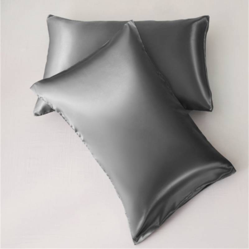 Silk Solid Color Satin Pillowcase Envelope Pillow